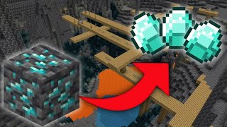 Minecraft Bedrock 500 Diamond Seed [upl. by Ashia]