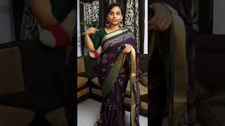 🔴🔴🔴പുതിയ Georgette Saree എത്തി Guyss krazybeads onlineboutique saree shopnow [upl. by Grimaud236]