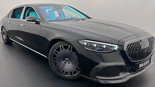 NEW 2023 Mercedes MAYBACH S600 V12 BRABUS SOUND Tiffany Interior Exterior Review [upl. by Naicul]