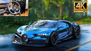 BUGATTI CHIRON 1479 HP AUTOBAHN PERFORMANCE  FORZA HORIZON 5  Logitech G923 Gameplay [upl. by Atiuqrehs]