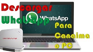 Descarga Whatsapp en tan solo 6 Pasos para PC [upl. by Assilem]