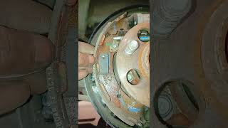 BRAKE SHOE 🤔 Tips shorts carcare carmaintenance drivingtips automobilemechinical [upl. by Adrell704]