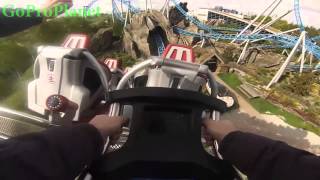 GoPro HD Europa Park 2014 Blue Fire Megacoaster [upl. by Eniawed]