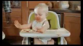 KimberlyClark  Huggies Natural Care Wipes  Spaghetti Night  Commercial  2012 [upl. by Thissa]