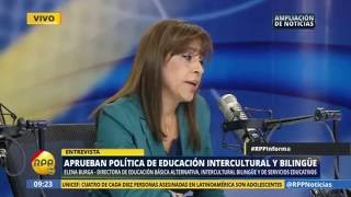 La educación intercultural bilingüe en el Perú RPP [upl. by Valencia]