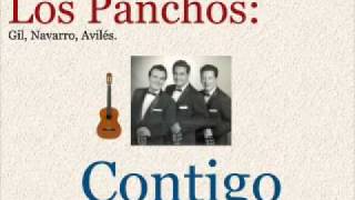 Los Panchos Contigo  letra y acordes [upl. by Letnuahs957]