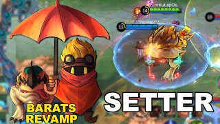 Revamp Barats Is Actually Really Good  Revamp Barats Full Gameplay  Mobile Legends [upl. by Annaeirb]