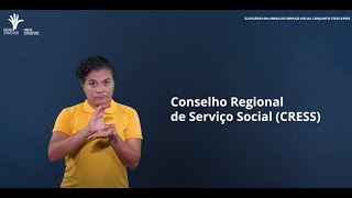 👋 CRESS  Glossário em Libras do Serviço Social [upl. by Gardner]