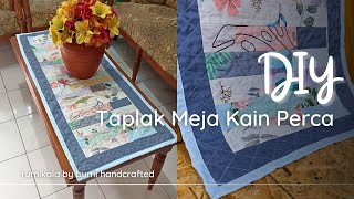 DIY TAPLAK MEJA KAIN PERCA BUMI HANDCRAFTED [upl. by Gilson602]