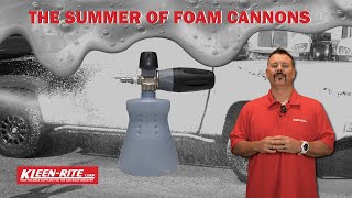 The Summer Of Foam Cannons  KleenRite [upl. by Fujio]