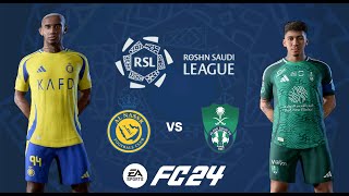 FC 24  Al Nassr vs Al Ahli  Saudi Pro League  PC Gameplay 1080P [upl. by Ellen301]