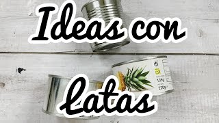 Ideas para navidad con latas [upl. by Sayer]