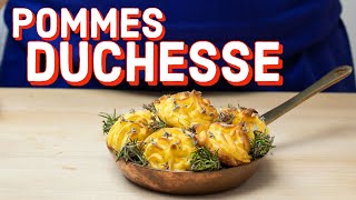 Pommes Duchesse  Duchess Potatoes [upl. by Fatma]