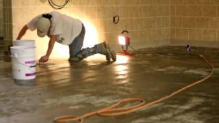 Silikal grocery store reactive resin flooring installation [upl. by Yeca]