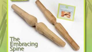 Embracing Spine Bamboo Massage Toolmov [upl. by Noseaj]