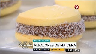 Receta dulce Alfajores de maicena [upl. by Yerbua]