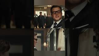 Kingsman  Post credit Bar Scene  Eggsy and Galahad 1minutevideo shorts film movie cinema [upl. by Ailimac]