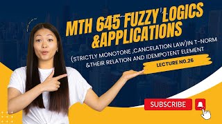 Mth645 fuzzy logic and applications lecture 26 short lectures finale term [upl. by Tnayrb]