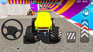 monster jump Car game  Mega Ramp Extreme Racing Gadi game Android Game 301 [upl. by Vargas]