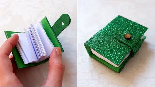 DIY Mini Diary from Matchbox  DIY Mini Notebook  Best out of Waste [upl. by Valerle]