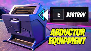 Destroy Equipment on top of Abductors Fortnite Week 6 Challenge [upl. by Bunny567]