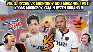 TDM Funmatch Vol2 Ryzen vs Microboy Adu Mekanik 1vs1  Kocak Microboy Katain Ryzen Curang [upl. by Nemrac]