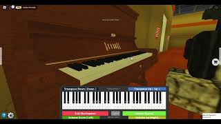 Vogel Im Kafig Attack on titan Roblox Piano [upl. by Gypsie]