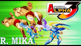 Street Fighter Alpha 3 RMika Arcade Hard P2 gaming arcade streetfighter retrogaming [upl. by Tucky]