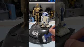 Dusting it off Ep 6  Star Wars C3PO and R2D2 animatronic coin bank starwars c3p0 r2d2 [upl. by Enilasor]