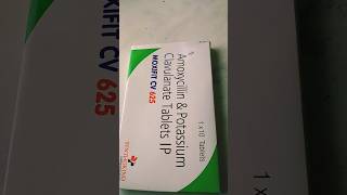 Moxifit CV 625 amoxicillin amp potasium clavulanate tablet [upl. by Nabru300]