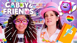 Gabby Makes Up Silly Stories with Melanie Lynskey  GABBY amp FRIENDS [upl. by Kama235]