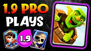 19 ELIXIR FASTEST Goblin Barrel Deck in Clash Royale [upl. by Ayra]