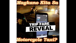 MAGKANO NGA BA ANG KINIKITA SA MOTORCYCLE TAXI [upl. by Sukin590]