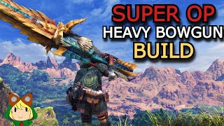 Spread Heavy Bowgun  Monster Hunter World Builds 2023 [upl. by Inatirb]