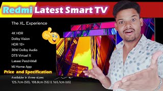 Latest Redmi tv  Best mi tv in India  Redmi Smart TV X55 Review Price and Specification [upl. by Scrogan]