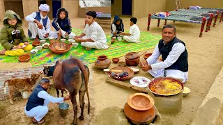 Cooking Breakfast for My Family  Morning Routine in the Village  Punjab Pakistan Village Life [upl. by Enneirb279]