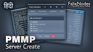 Create a Free 247 Minecraft PE Server How To Use Falixnodes  falixnodes guide [upl. by Anitsuga473]