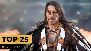 DANNY TREJO MOVIES  TOP 25 [upl. by Haelam]