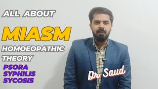 Homoeopathic Miasmatic Theory of Dr Hahnemann  Psora Syphilis Sycosis  Chronic Disease [upl. by Akirdna470]