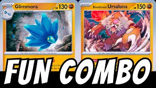 Glimmora  Ursaluna Deck  Pokémon TCG Live  Shrouded Fable [upl. by Nujra]