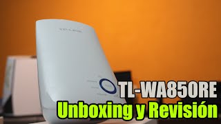 TPLINK TL WA850RE Unboxing y Revisión de este repetidor WiFi para el hogar [upl. by Ysdnyl744]