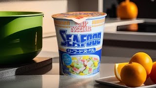 Cup Noodle SeaFood [upl. by Nnaxor681]