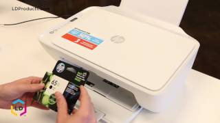 How to Replace Ink Cartridges in the HP® Deskjet 2652 and Deskjet 2655 [upl. by Muryh]