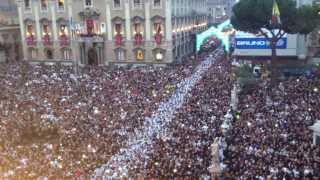 Festa di S Agata 2014  Catania [upl. by Ellatnahc]