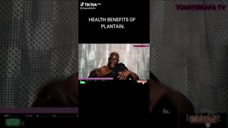 Health benefits of plantain part 2 [upl. by Teresina]