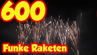 600 FUNKE RAKETEN  AUF SCHLAG  😱💥  BURNING AIRFIELD 2019  ProfessorPyro [upl. by Sunday538]