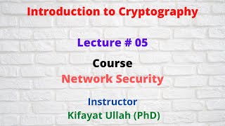 Introduction to Cryptography [upl. by Bradly549]