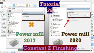 Powermill Delcam 2017  2020 Consion Z Finishing Update Fetcher Completed Tutorial [upl. by Lipkin598]