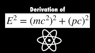 Deriving Emc2 using 4vectors and Special Relativity [upl. by Laehcar]