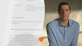 Das Ergebnisprotokoll  alpha Lernen erklärt Deutsch [upl. by Innos]